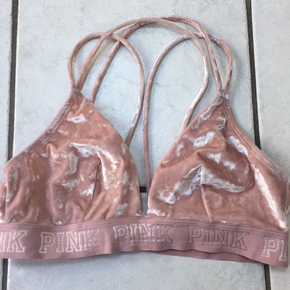 PINK Victoria's Secret Other - Pink Victoria’s Secret unlined velvet bra